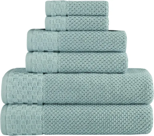 Miniatura 11 de Classic Turkish Towels CTT - Juego de 2 alfombras de baño 100% algodón, antideslizantes, cómodas y altamente absorbentes, lavables a máquina, 20 x