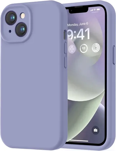 Miniatura 339 de LOVE 3000 Compatible con Funda para iPhone 15, [Cámara de Cobertura Completa de Silicona Suave] [Protección contra Caídas de 8 pies], Forro de Negro