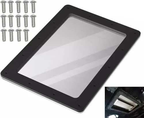 Miniatura 2 de Panel de acceso para puerta de trampa de bomba de combustible compatible con Camaro y Firebird 1982-1997 (incluye 14 tornillos)