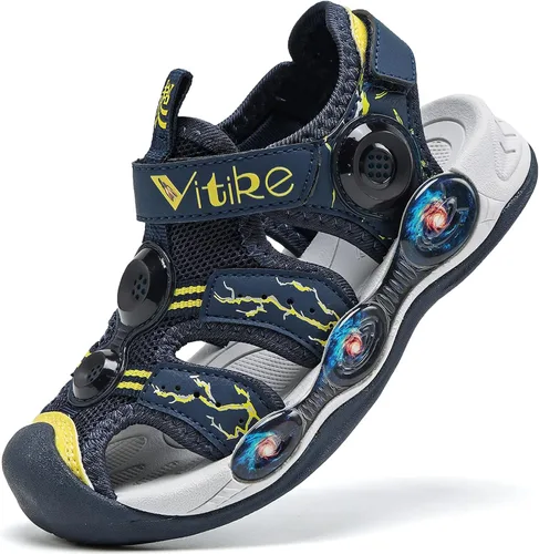 VITUOFLY Sandalias para niños al aire libre senderismo deportes sandalias niñas piscina playa zapatos de verano zapatos de agua zapatillas