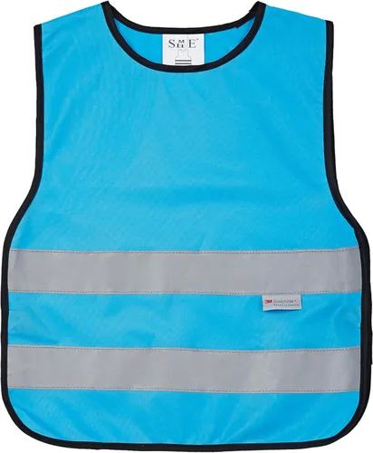 Miniatura 8 de Chaleco de seguridad SIFE para niños de 3 a 12 años, con tecnología compatible 3M, 6 colores - malla y punto Púrpura