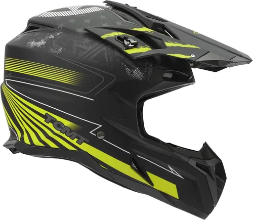 Miniatura 4 de SLMOTO - Casco de motocross para adultos, ATV, bicicleta de tierra, motocicleta, BMX, MX, descenso, todoterreno, MTB, bicicleta de montaña