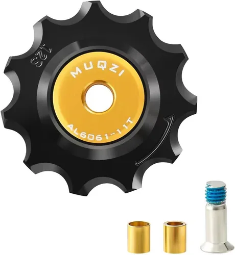 Rueda de polea de cerámica, rueda de jockey trasera de la bici 6-12 velocidades para el desviador de Shimano Sram