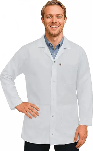 Miniatura 11 de ESD Jacket with Snap Cuff - Level 3 Certified Anti-Static Smock - Lightweight Protective Workwear for Electronics & Labs