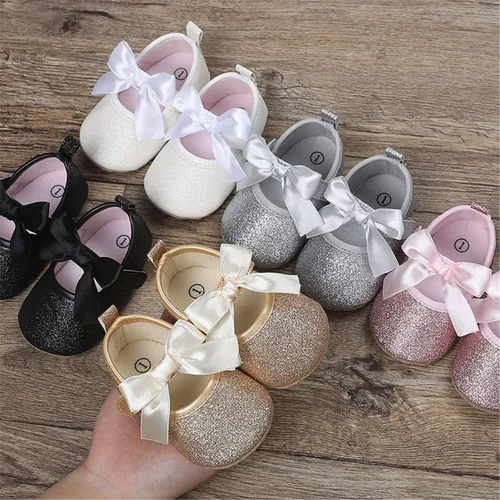 Miniatura 5 de LAFEGEN Zapatos de bebé para niña, antideslizantes, suela suave, de piel sintética, para bebé, Mary Jane, zapatos planos para primeros pasadores