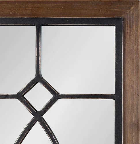 Miniatura 6 de Kate and Laurel Bakersfield Wood Framed Mirror