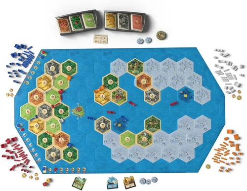 Miniatura 3 de CATAN Expansión del juego de mesa Explorers & Pirates (6ª edición) Embárcate en nuevas aventuras, juego de estrategia para niños y adultos, a partir