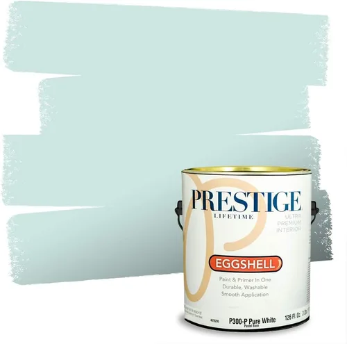 Miniatura 186 de PRESTIGE Pintura interior e imprimación en uno, salpicaduras acuosas, cáscara de huevo, 1 galón