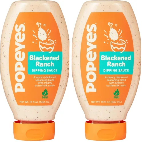 Miniatura 7 de Popeyes Salsa Ranch ennegrecida para mojar