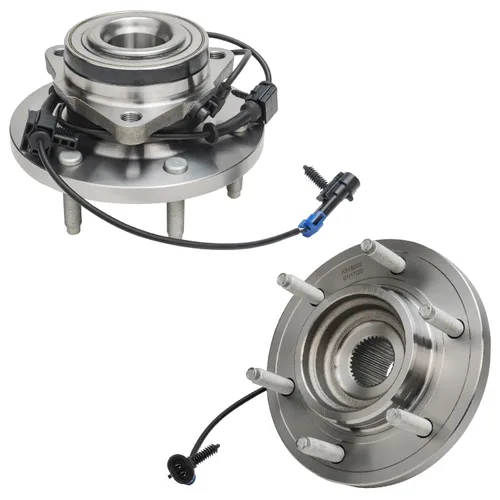 Miniatura 13 de Detroit Axle - Bujes de rodamiento de rueda delantera 4WD para Toyota 4Runner FJ Cruiser Tacoma Lexus GX460 GX470, rodamientos de rueda de repuesto