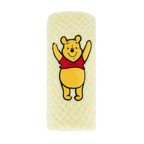Miniatura 4 de Disney Paquete de 2 mantas de bebé para bebés y recién nacidos, manta de forro polar texturizado de felpa Winnie The Pooh, regalo unisex perfecto