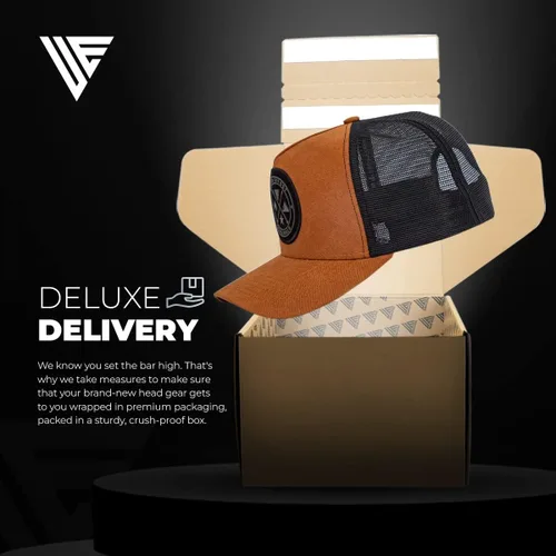 Miniatura 126 de Urban Effort Gorra trasera de malla, para hombres y mujeres, gorra de béisbol de 5 paneles, gran cierre a presión para caza y senderismo