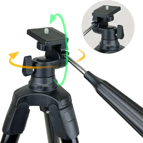 Miniatura 4 de Telescopio SpectrumOI para niños y adultos, regalo de astronomía, refractor de apertura de 2.362 in con bolsa de transporte y soporte para teléfono