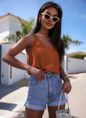 Miniatura 2 de miduo Camisetas sin mangas con cuello en V para mujer, holgadas, casuales, sin mangas