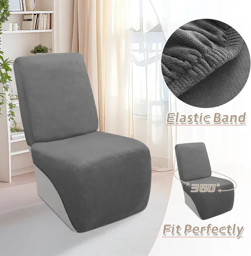 Miniatura 594 de Arfntevss Fundas de sofá seccional reclinable de terciopelo, Funda de sofá seccional de esquina para sofá reclinable, Funda elástica suave