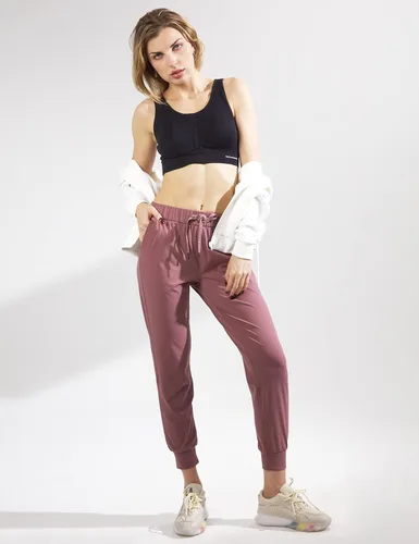 Miniatura 8 de AJISAI - Pantalones deportivos para mujer con cordón y bolsillos, para correr y relajarse