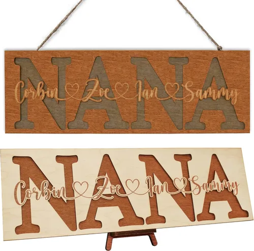Miniatura 10 de Marco personalizado First Dad Now Grandpa – Regalos para el Día del Padre para el abuelo de parte de los niños – Regalo de papá primerizo – Placa