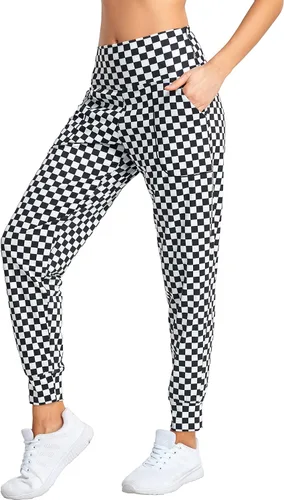 Miniatura 27 de Oalka - Pantalones deportivos para mujer, con cintura alta y bolsillos, para hacer deporte, yoga y entrenar