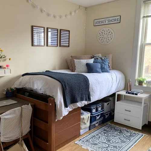 Miniatura 7 de BOLUO Cajones de armario blancos con estante abierto para organizadores de armario y almacenamiento de dormitorio, dormitorio, moderno, grande
