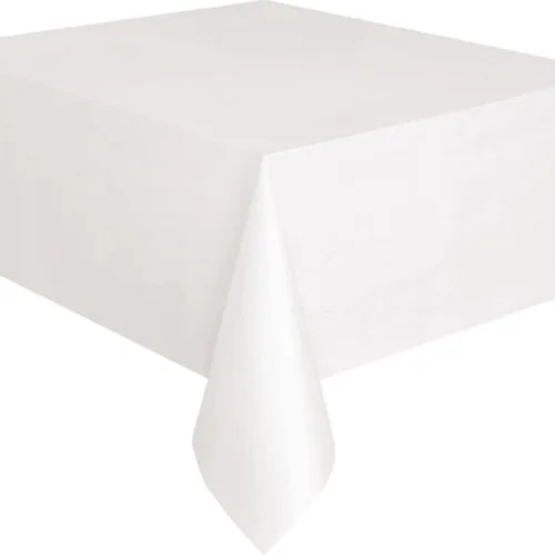 Miniatura 8 de Mantel rectangular de plástico sólido transparente (54 x 108 pulgadas), 1 unidad, diseño elegante y calidad premium, ideal para fiestas, eventos