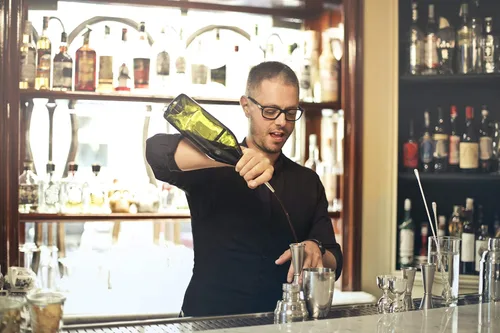 Miniatura 4 de Boquillas dispensadoras de botellas de licor, vertidos de velocidad clásica para alcohol, aceite de oliva y jarabe de hielo de afeitado, acero