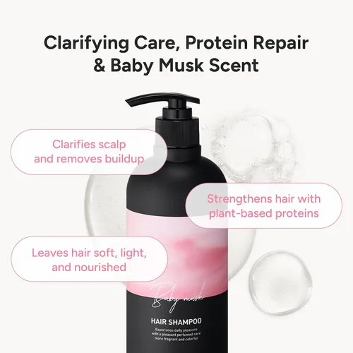 Miniatura 3 de Champú Coreano con Romero – Fórmula para el Cuero Cabelludo Libre de Sulfatos, Siliconas y Parabenos – Fortalece, Hidrata y Refresca el Cabello