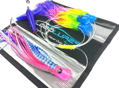Miniatura 2 de LOBO LURES #215 Skipjack híbrido Skipjack híbrido UV Splash atún Mahi Marlin Trolling Señuelo Daisy Chain