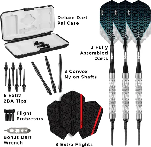 Miniatura 4 de Viper Diamond 90% Tungsten Soft Tip Darts