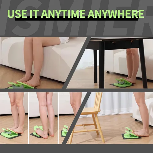 Miniatura 8 de Foldable Leg Exerciser: Portable Foot Pedal Exerciser for Seniors Under Desk Foot Pedal Exerciser Stepper Exercise for Leg Muscles Relieves Varicose
