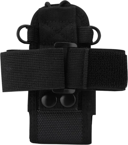 Meiyya Funda para walkie talkie walkie talkie soporte para radio, soporte de radio de brazo, funda de radio, bolsa de radio, práctica bolsa de brazo