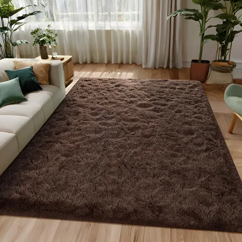 Miniatura 35 de Alfombras de Pasillo Suaves de Color Azul Marino para Dormitorio, Alfombra de Cabecera de 2x6 pies, Alfombras Esponjosas de Felpa, Alfombra de Área