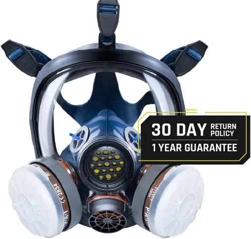 Miniatura 6 de Parcil Distribution Full Face Respirator Mask with Filters – Durable Full Face Respirator Mask, Bayonet Filter Compatible