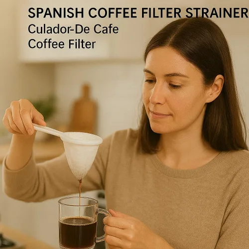 Miniatura 4 de Paquete de 2 filtros de tela de franela Colador De Cafe, reutilizables, sostenibles y fáciles de usar para una experiencia de café rico y suave