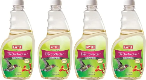 Miniatura 8 de Kaytee Comida para aves silvestres ElectroNectar de Colibrí, listo para usar, 64 onzas