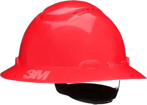 Miniatura 23 de 3M Hard Hat SecureFit H-800 Series Casco de seguridad estilo ala completa con sensor Uvicator, suspensión de trinquete de difusión de presión de 4