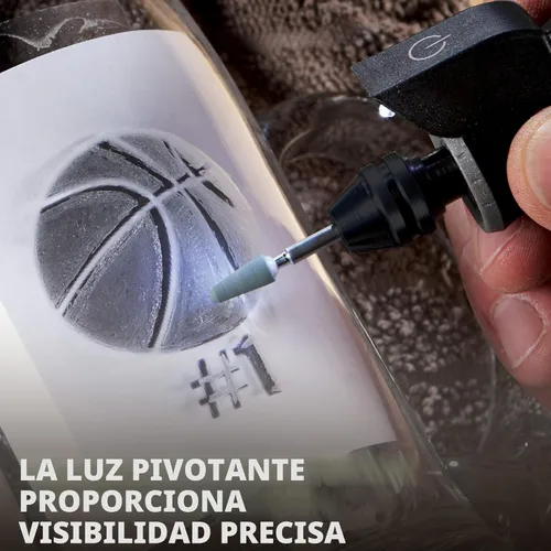 Miniatura 6 de Kit de herramienta giratoria versátil Dremel 4300-9/64 con eje flexible - 9 piezas adicionales y 64 accesorios - Ideal para grabado, grabado