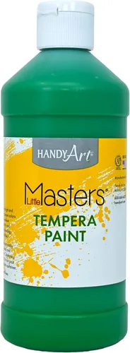 Miniatura 39 de Handy Art Little Masters - Pintura al temple (16 onzas), color rojo