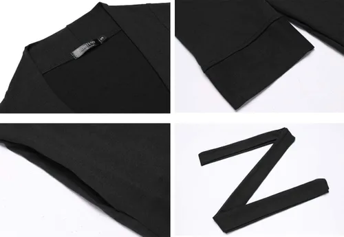 Miniatura 4 de Bluetime - Bata de algodón para mujer, kimono corto de algodón para usar como ropa para dormir o para relajarse.
