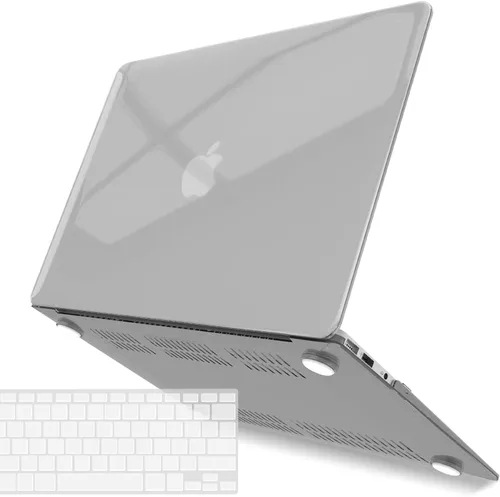 Miniatura 26 de IBENZER - Funda para MacBook Air de 13 pulgadas A1466 A1369, funda de carcasa dura con cubierta de teclado para Apple Mac Air 13 versión antigua