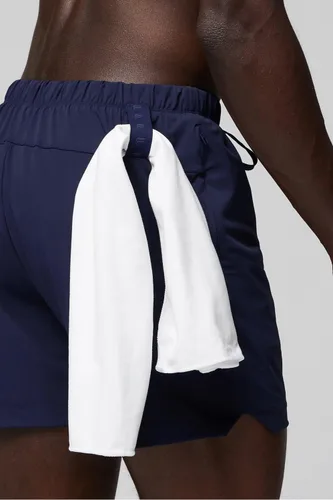 Miniatura 78 de Fabletics The One - Pantalón corto para hombre (forro), entrenamiento, natación, ligero, de secado rápido, bolsillo con cremallera, tejido elástico