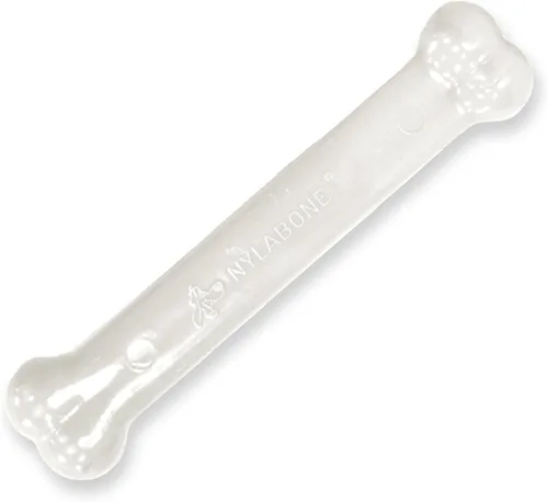 Miniatura 17 de Nylabone Original Bone Power - Paquete de valor de juguetes masticables para perros, juguetes duraderos para perros masticadores agresivos, sabor