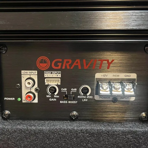 Miniatura 7 de Gravity G8BD2 Dual 8" 1200W Sub Recinto Activo de Coche Subwoofer Compacto Ported