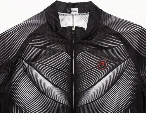 Miniatura 99 de Weimostar Hombre Ciclismo Jersey Manga Corta Bicicleta Ropa Multicolor Diamante