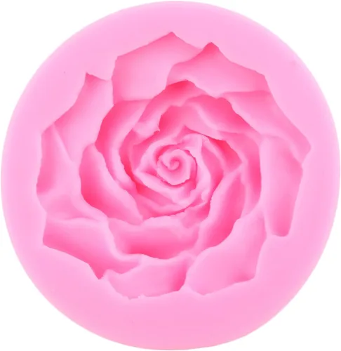 Miniatura 8 de Zixiang Bloom - Molde de silicona con diseño de flores de rosas 3D, para decoración de pasteles, jabón, velas, caramelos, chocolate, polimérico