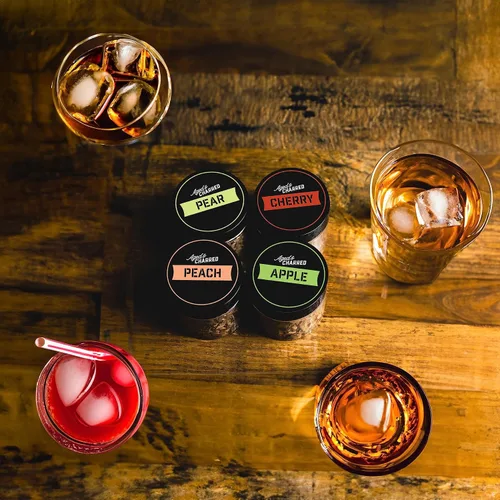 Miniatura 8 de 400 chips de madera para ahumar cócteles, paquete grande de sabores atrevidos, pecana, nogal, roble, mezquite, chips de madera para ahumar whisky