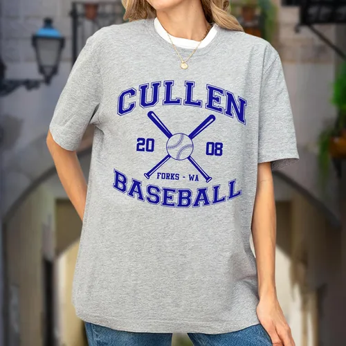 Miniatura 3 de Cullen Baseball Forks WA Shirts Sudaderas de béisbol sudaderas con capucha para mujeres y hombres, camisetas deportivas de equipo, horquillas