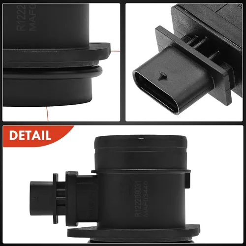 Miniatura 7 de A-Premium Conjunto de sensor de flujo de aire masivo [5 pines, L4 1.6L] MAF compatible con Mini Cooper 2007-2011