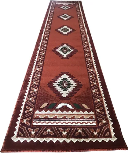 Miniatura 77 de Kingdom South West - Alfombra ovalada de nativos americanos, diseño bereber beige, D143 (3 pies x 4 pies 7 pulgadas, ovalada)