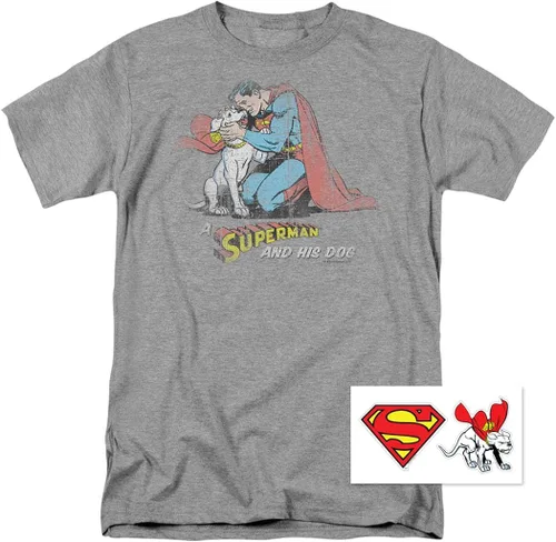 Miniatura 2 de Camiseta y calcomanías de los cómics de Superman and His Dog DC