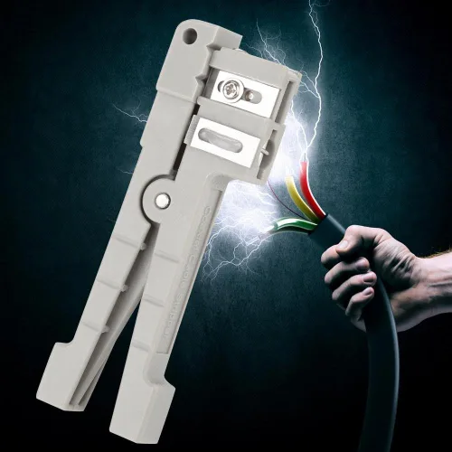 Miniatura 6 de Bewinner Pelacables de fibra óptica 45-163 45-162 Pelacables de fibra óptica para pelar cables coaxiales Herramienta para pelar fibra simple y una